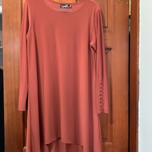 Sympli shirt,size 14,length 34 in front,37 1/2 form neckline to back bottom seam
